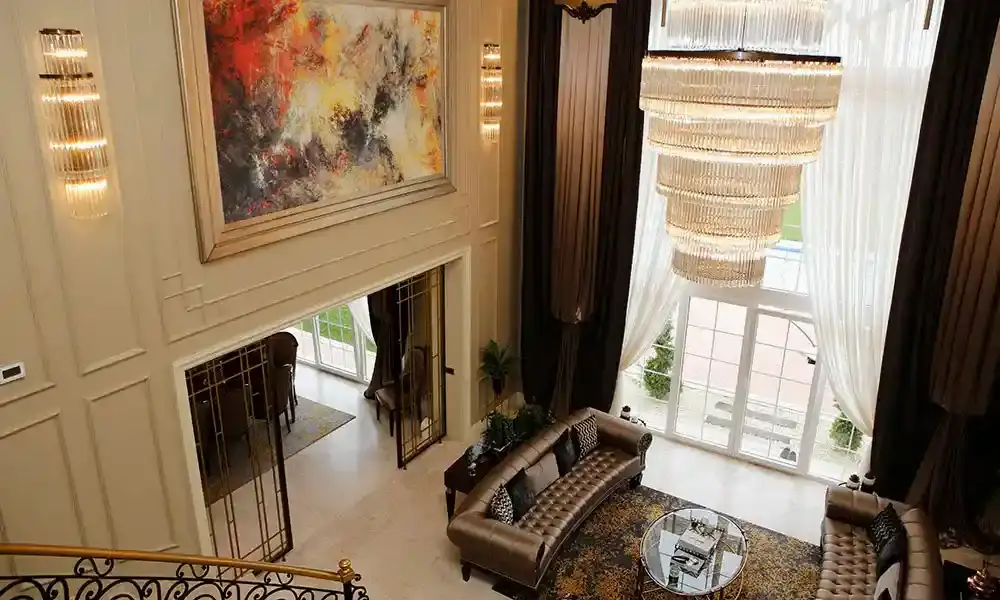 Villa Dekorasyon Fikirleri 19 Villa Oturma Odası Dekorasyonunda Aksesuarlarıa Yer Verin